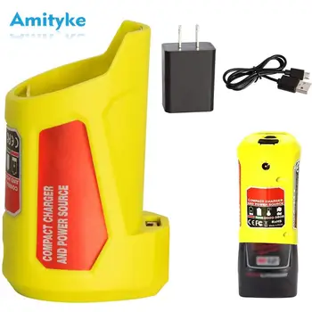 

Replacment M12 Charger and Portable Power Source Compatible with Milwaukee 12-Volt Lithium-Ion 48-59-1201 Without Battery