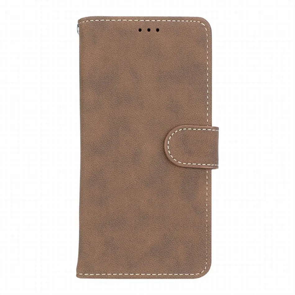 Beige C A20E простой чехол для телефона для чехол samsung Galaxy S10E S10 S9 плюс M10 M20 M30 бумажник с застежкой-молнией Капа J4 J6 плюс J7 A7 A750 O27H - Цвет: Beige C