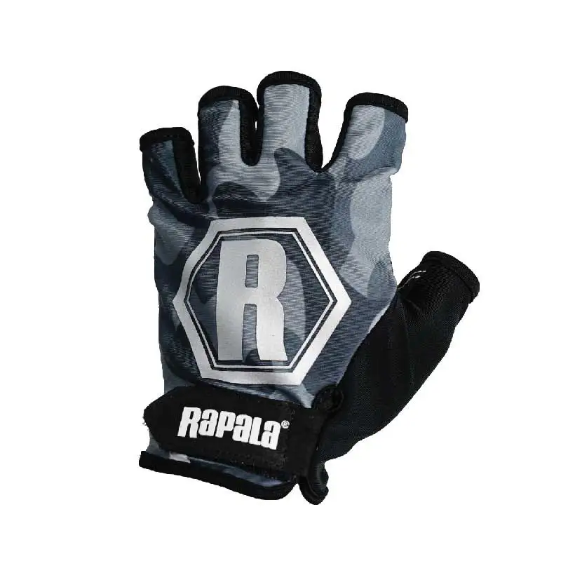 Fingerless Gloves Fishing Gloves RAPALA Fishing Gloves TACTICAL CASTING High-quality Comfort fabrics Anti-Slip Fingerless
