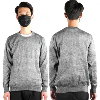 

5-Level Protective Top Clothing Long Sleeve Round Neck Cut-Proof Anti-Tear Safety Clothes Protection