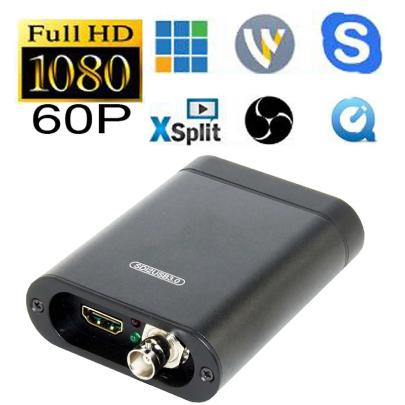 USB3.0 Video capture box 60FPS 1080P/60Hz HDMI/SDI