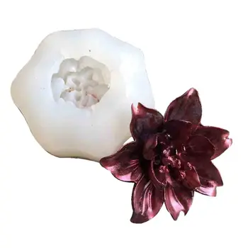 

3D Rose Flower Chrysanthemum Flower Candy Silicone Molds Set Chocolate Fondant Polymer Clay Soap Resin Mold Art Craft