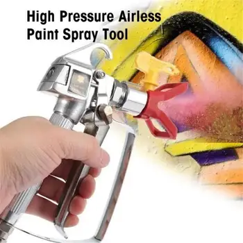 

Magic Paint Sprayer With Nozzle Nozzle Seat Professional Rotatable Durable Lightweight Smooth Trigger Universal For Walls Floors