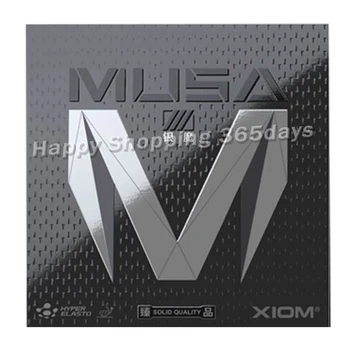 

XIOM MUSA 3 Silver (MUSA III, Non-sticky) Table Tennis Rubber Pips-In Ping Pong Sponge Tenis De Mesa