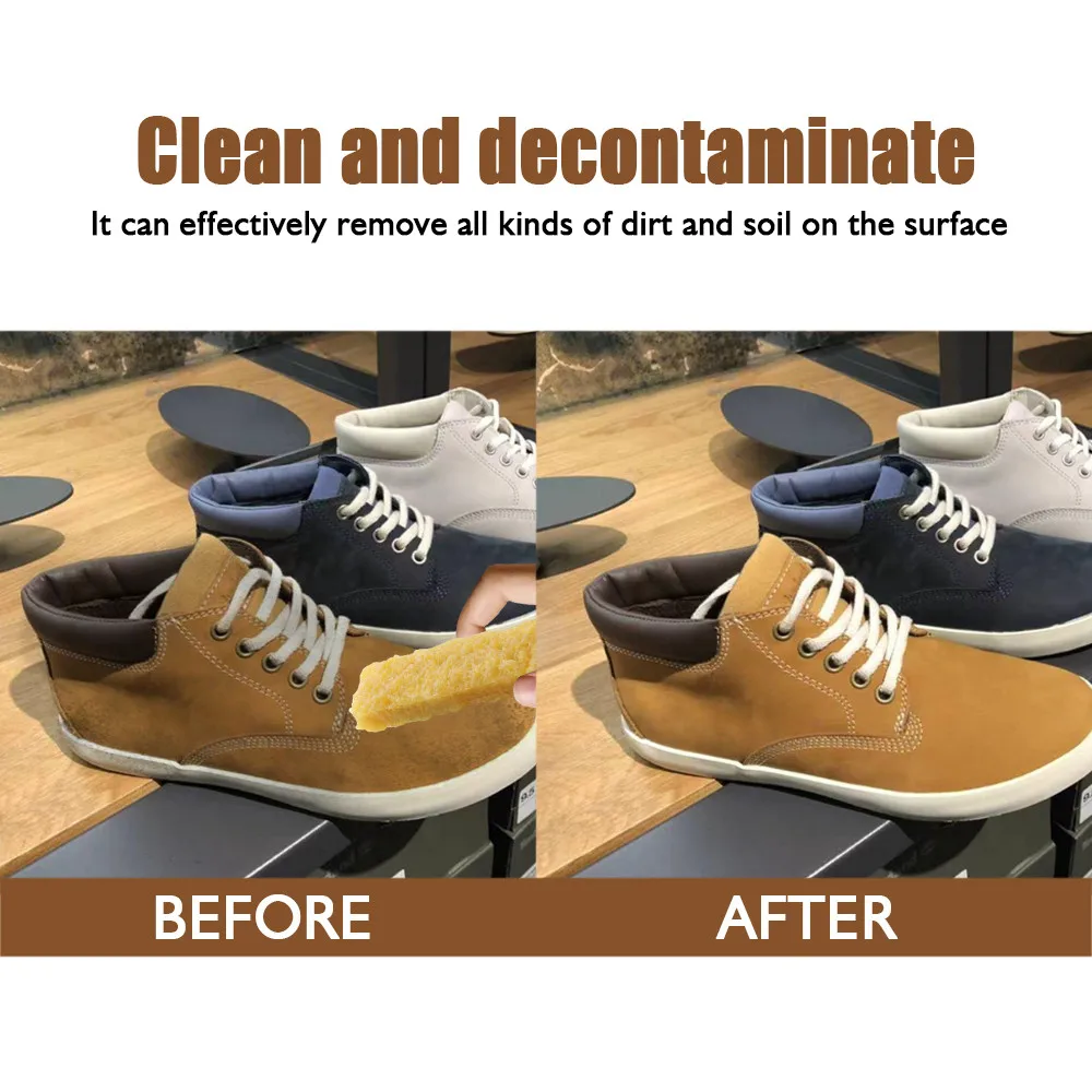 Резиновая пробка щетка для чистки обуви Уход за обувью ластик полированный протирать натуральным натиранием пыли пятновыводитель Brosse обувь ботинки щетка