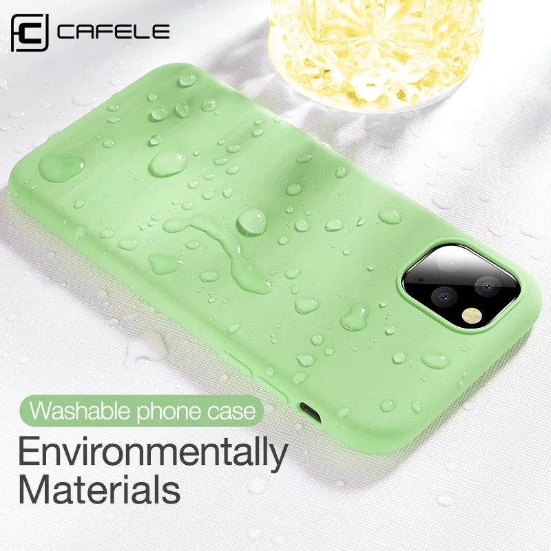 

CAFELE Phone Case for iPhone 11 Pro Max Silicone Cover Ultra Thin Soft TPU Back Case for Apple iPhone 11 pro Full covering