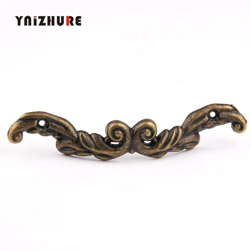 

2pcs 85*15mm Antique Drop Pulls ChineseCabinet Push Pull Door Handle ChildrenFurniture Handles