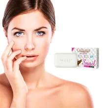 Акаридное и масляное очищающее мыло с улиточным коллагеном, мощная стерилизация, удаление акне, увлажняющее и косметическое очищающее мыло для ванны