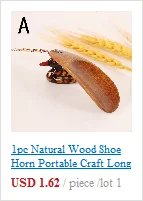 Из дерева, с длинной ручкой Shoehorn обувь Рог Высокое качество 9 видов стилей Professional Lifter craft деревянный рожок для обуви