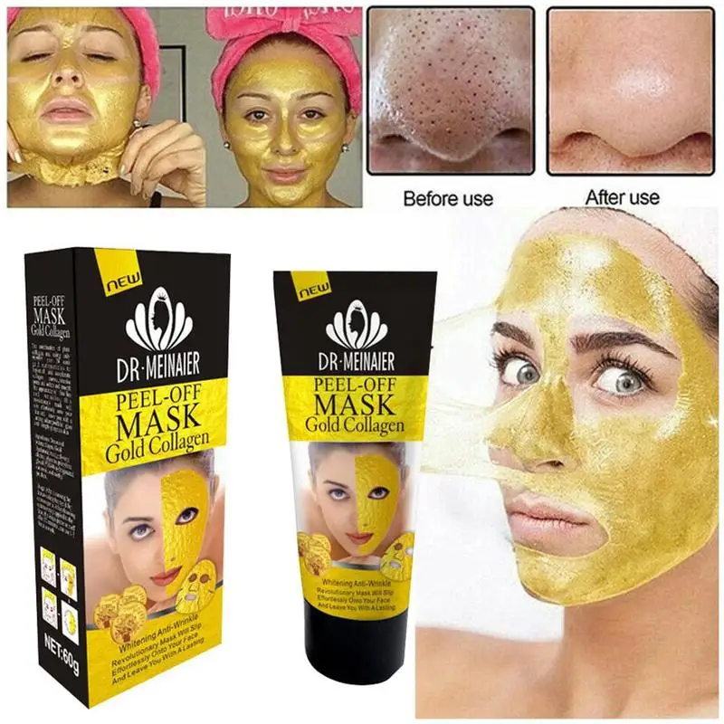 

6 Types Collagen Facial Peel Face Mask High Moisturizing Anti Aging Remove Wrinkle Go Blackhead Acne Face Treatment