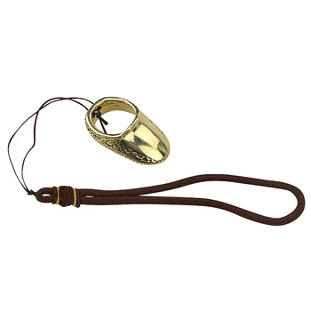 

18-19Mm Handmade Traditional Archery Brass Thumb Ring Finger Protector 18