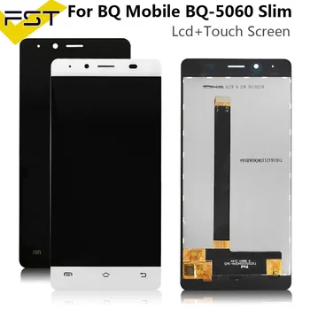 

High Quality Tested Well For BQ BQS-5060 BQS 5060 Slim LCD Display +Touch Screen digitizer Assembly+Free Tool For BQ S 5060 LCD