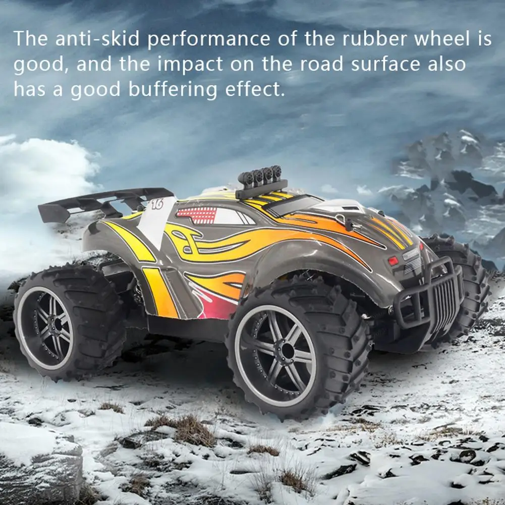 

RC Car Off-Road Vehicles 1:16 Four-Wheel Remote Control Car Drive Big Foot Off-Road High-Speed Car Children Toy
