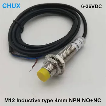 

M12 Motion Sensor 4mm IM12-4-DNC NO+NC 6-36V DC Detect Inductive Proximity Sensor NPN