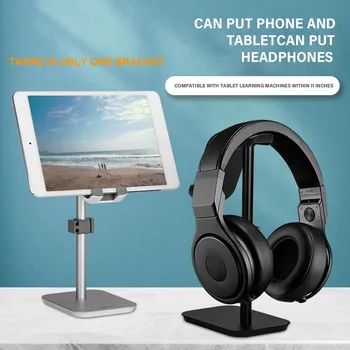 

Universal Tablet Desktop Stand Aluminum Alloy Adjustable Rotation Tablet Holder for under 11 inch Desk Mobile Phone Tablet
