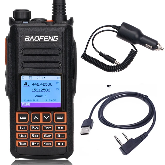 Baofeng DM-X цифровая рация с GPS Запись уровня 1& 2 Dual Time slot DMR радио ham цифровой/аналоговый до DM-1801 DM-1701 1702 - Цвет: as pic show 3