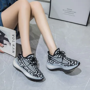 

women sneakers 2020 new model summer Sock Sports Shoes Women shoes Light comfort Flat Tennis Outdoor Sneakers 4h16