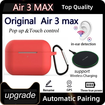 

Air3 MAX TWS 5.0 Bluetooth Wireless Charging Super Bass Earphone PKi9000 I900000 Pro i200000 i100000 i300000 i99999 Plus