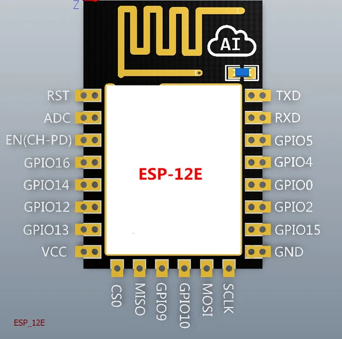 TZT новая версия ESP-12F ESP-12E ESP8266 удаленный Серийный порт wifi беспроводной модуль