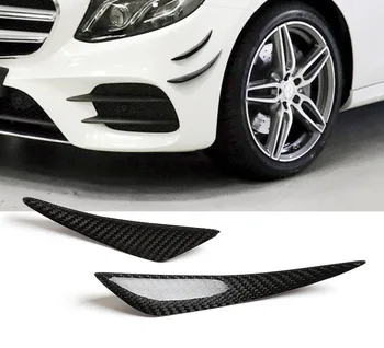 

Carbon Fiber Front Bumper Spoiler Air Knife Universal Car Styling For BMW F30 F10 Mercedes C class AMG Audi Accessories