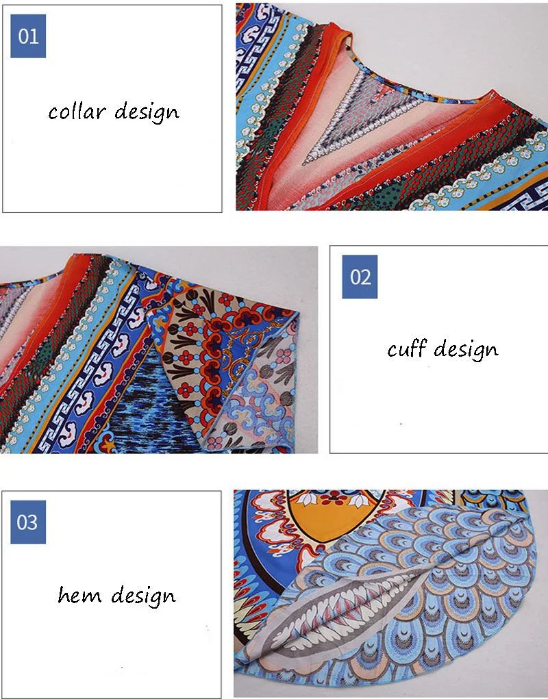 FORERUN Boho платье для женщин Kftan красочные пляжные платья летние длинные макси богемный глубокий Ve образным вырезом Vestidos ropa mujer