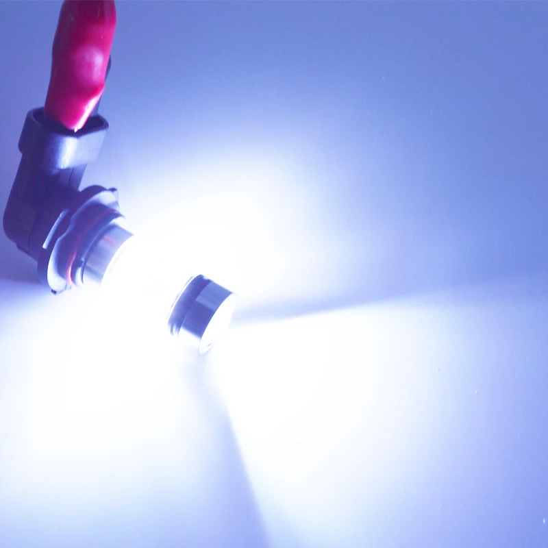 2 шт. 9005 светодиодный фонарь светильник, футболка с принтом "автомобиль" DRL Дневной светильник противотуманные лампы светильник источник HB3 лампы 7500K белый 12V 24V