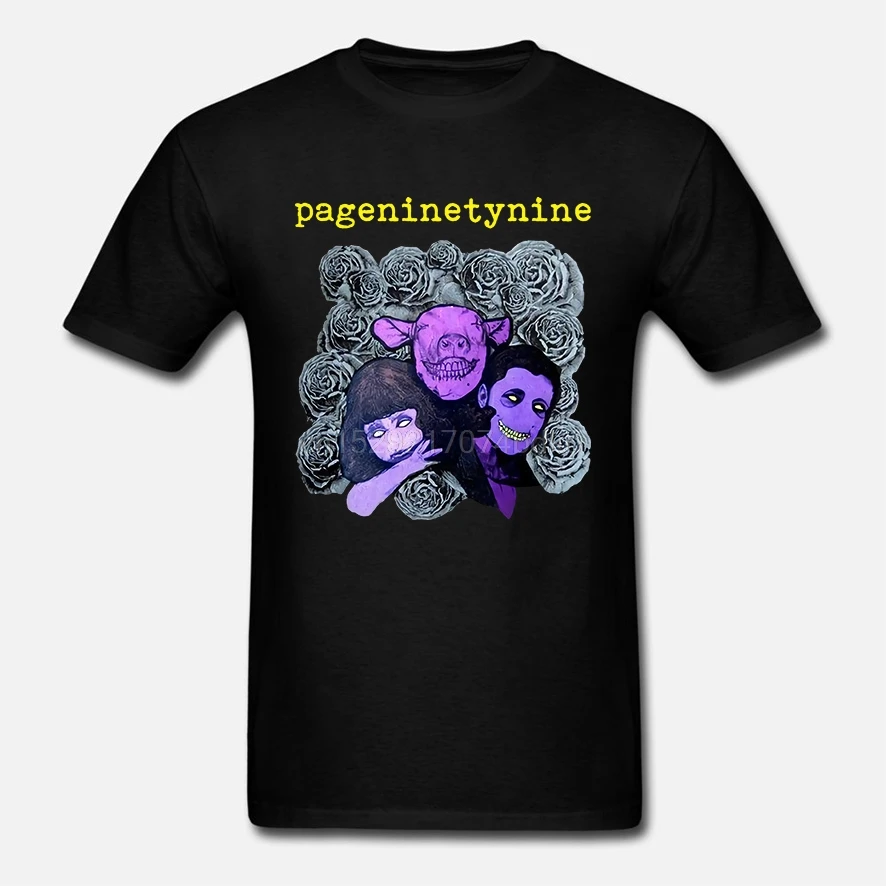 Pageninetynine-Document #8 футболка Черная все размеры S-5XL |