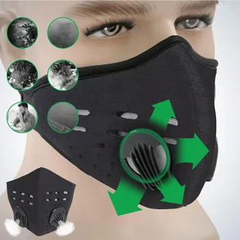 

Mouth Face Mask In stock Men Women Windbreak Seamless Outdoor Riding Quick-drying Dustproof Keep Mask Face Protective Mask ##3