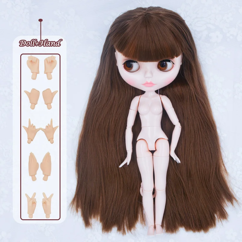 Neo Blyth кукла NBL Заказная блестящее лицо, 1/6 BJD шарнирная кукла Ob24 кукла Blyth для девочки, игрушки для детей YM24 - Цвет: HYM06