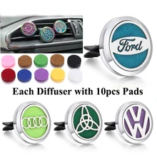 Новинка, ароматерапия, эфирное масло, автомобильный диффузор, на вентиляционной застежке, автомобильный фирменный логотип, дизайн, духи, автомобильный освежитель воздуха, автомобильные аксессуары для интерьера