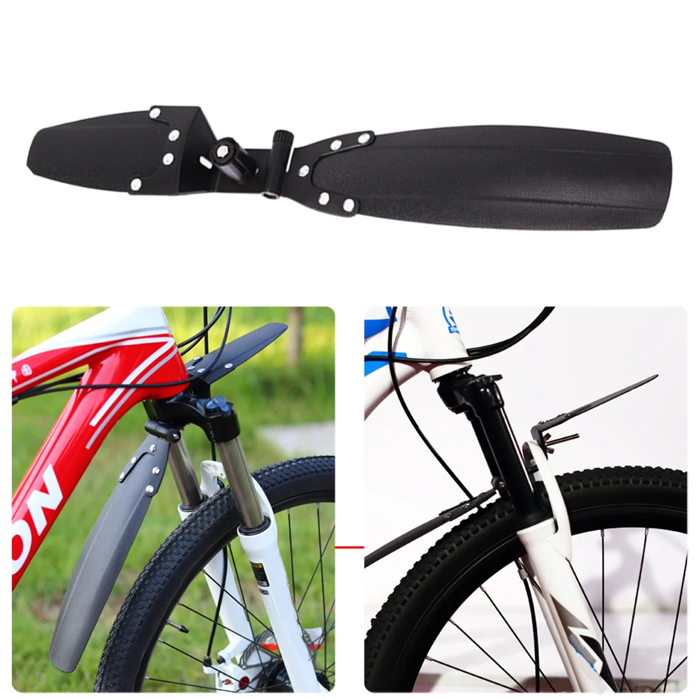 

Quick Release Adjustable Bicycle Fender Plastic Mountain Bike Mudguard Set Front Rear MTB Bicycle Fender for 20-26inch Bike