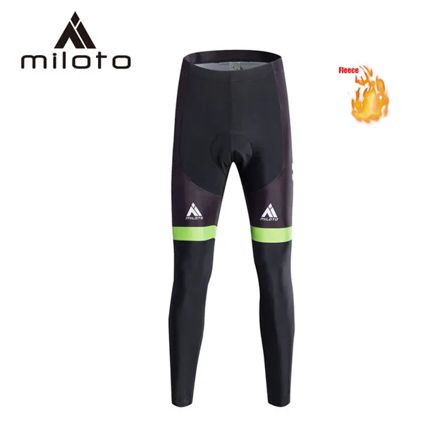 pants MILOTO зимние термальные флисовые велосипедные костюмы mtb велосипедная Одежда Брюки Одежда для горного велосипеда uniforme ciclismo Одежда для верховой езды - Цвет: pants