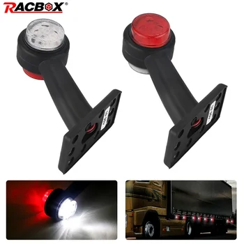 

2PCS Universal Waterproof Outline Side Marker Light Car Lights 20cm Brightness Car Supplies LED Bulb For Trailer Truck Durable