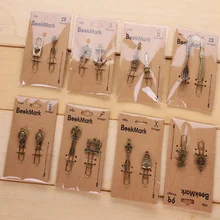 300 наборов канцелярские товары металлические закладки винтажные забавные закладки скрепки для книг