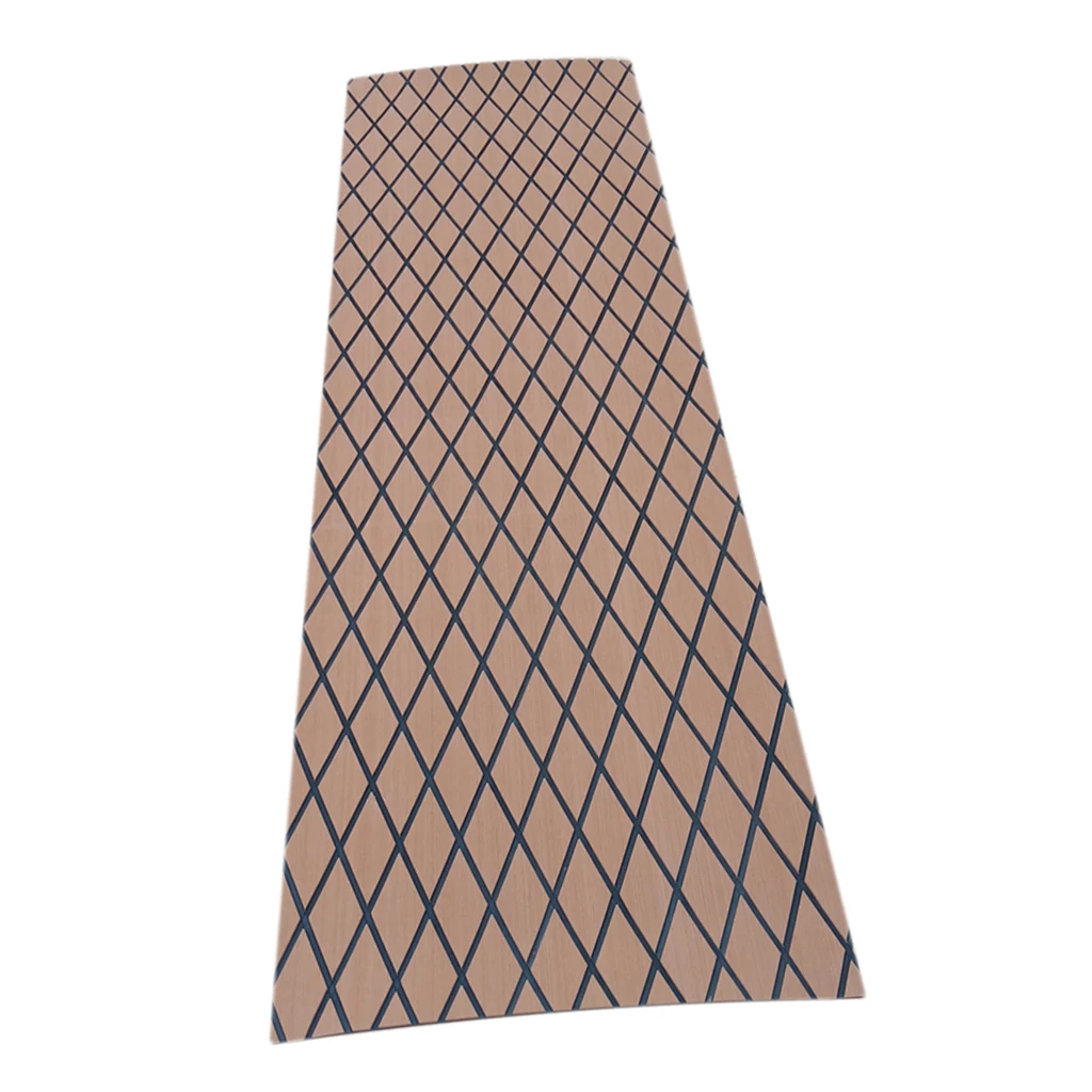 Non-Slip EVA Foam Sheet Yacht Surfboard Decking Adhesive Pad Grip Teak Decking Sheet Boat Teak Decking Pad