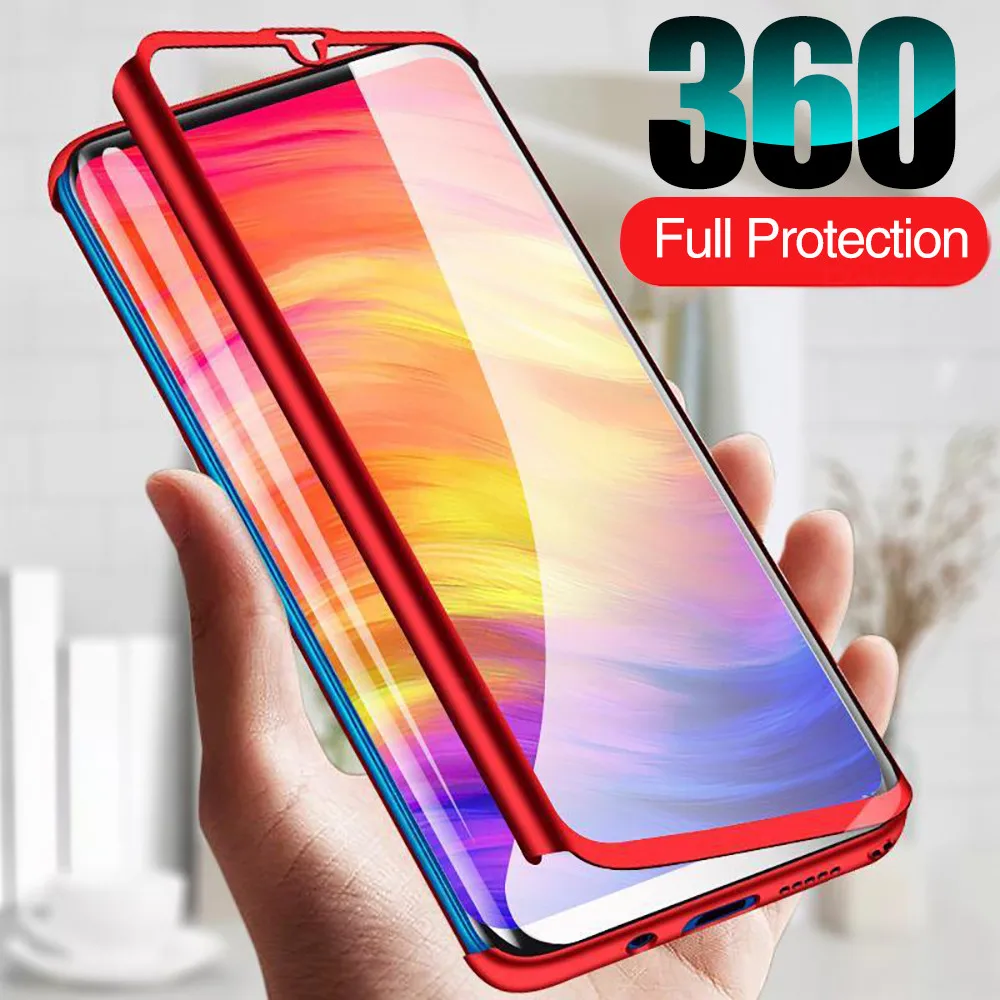 For Xiaomi Mi 9T Pro/Poco X3/Redmi K20 Note 9 S 7 6 Pro/8 A Case+Tempered  Glass