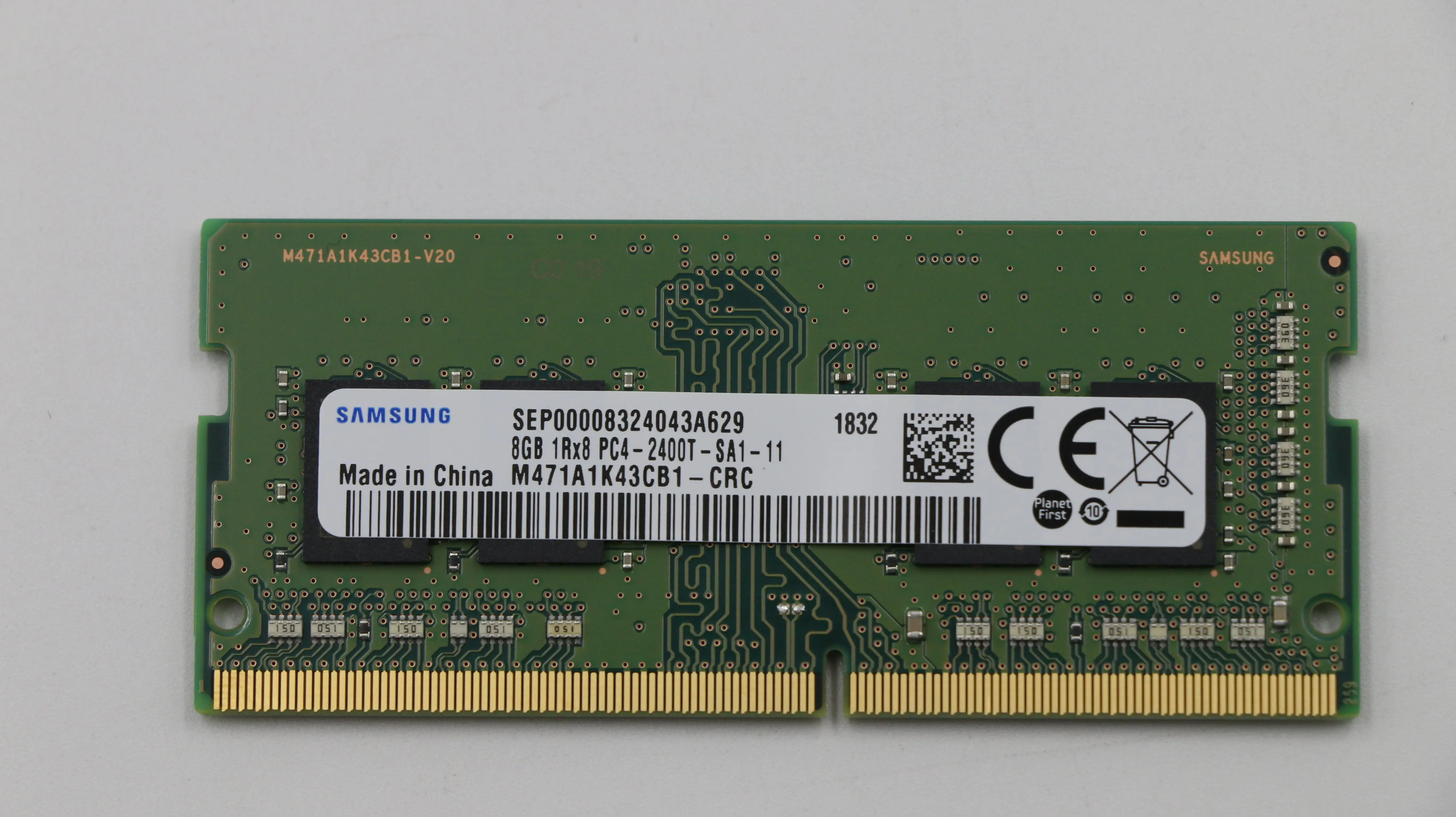 Thinkpad T580 T480 T570 T470 E470 E480 T470S T480S L480 L580 P51S 8G DDR4 2400 SODIMM MEMORY FRU 01FR301 | Компьютеры и офис