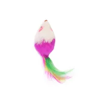 Wooden Cat Teaser Stick with Feather
