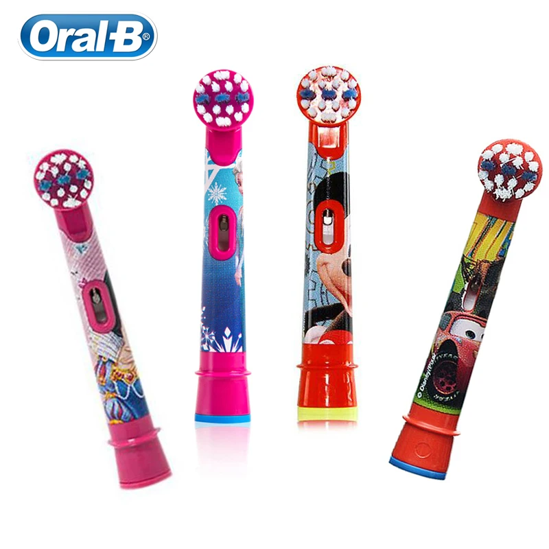 

Original Oral B Replacement Brush Heads For Kids Electric Toothbrush Soft Bristle Small Toothbrush Head