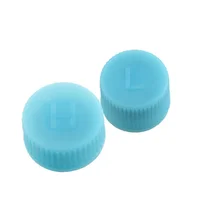 Capuchon de assujetde système AC A/C haute/basse pression, outil de service de climatisation, accessoires de climatiseur de voiture, R134a ou R12, 2 pièces 4