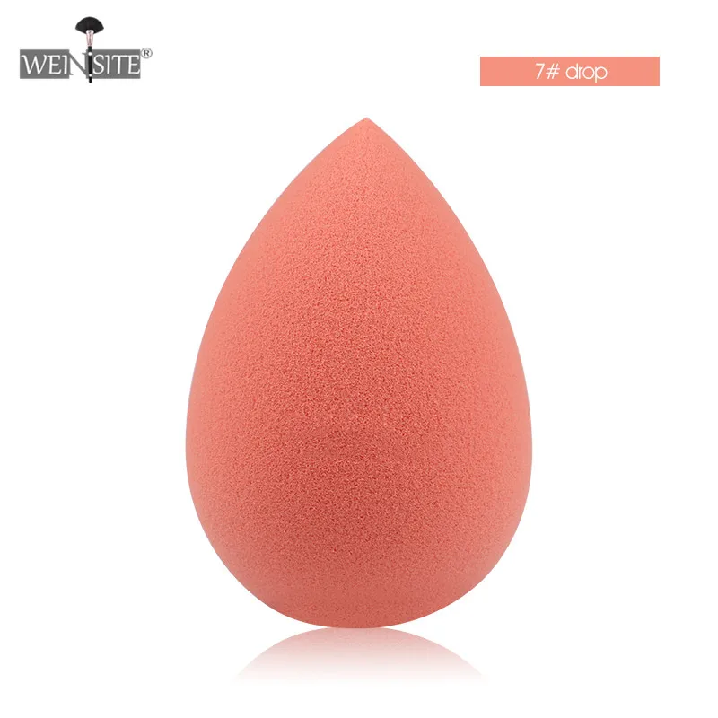 

Weinisite Five Shapes Of Beauty Makeup Sponge Professional Cosmetic Puff Dry Wet Dual Non-latex Bubble Oblique Cut Beauty Tool