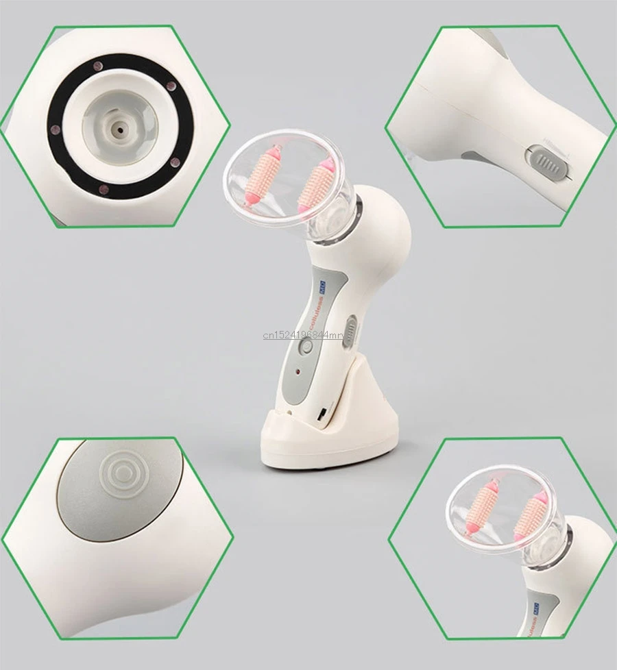 Electric Body Suction Cups Massage Portable Suction Cup Anti Cellulite Massager Device Therapy Treatment Vacuum Cans For Massage