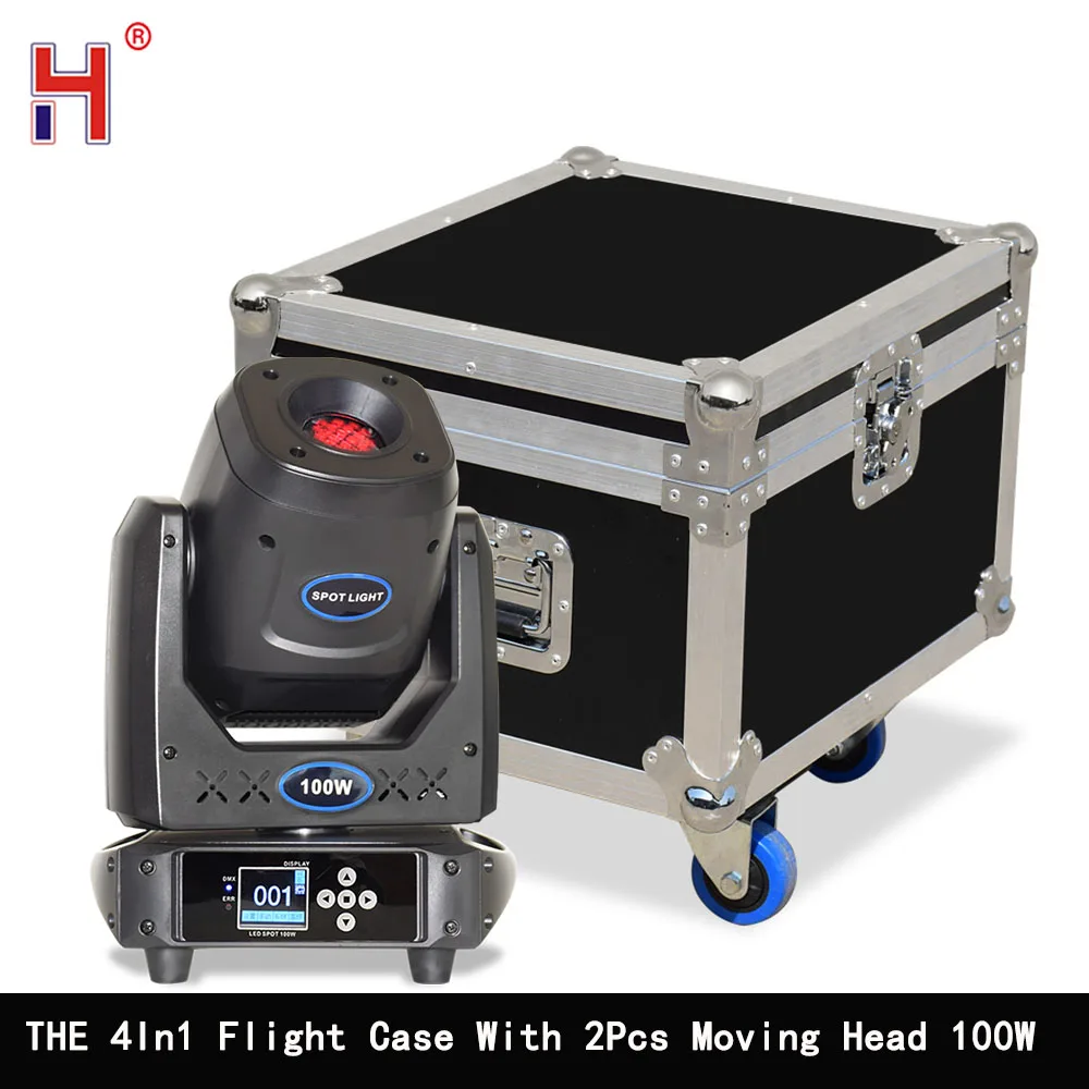 

Двисветодиодный щаяся головка 100 Вт светодиодные Lyre Точечные светильники от 512DMX управление 14Gobos и 7 цветов с 5 лицевыми призматическими лучами эффект для ди-Джея диско свадьбы