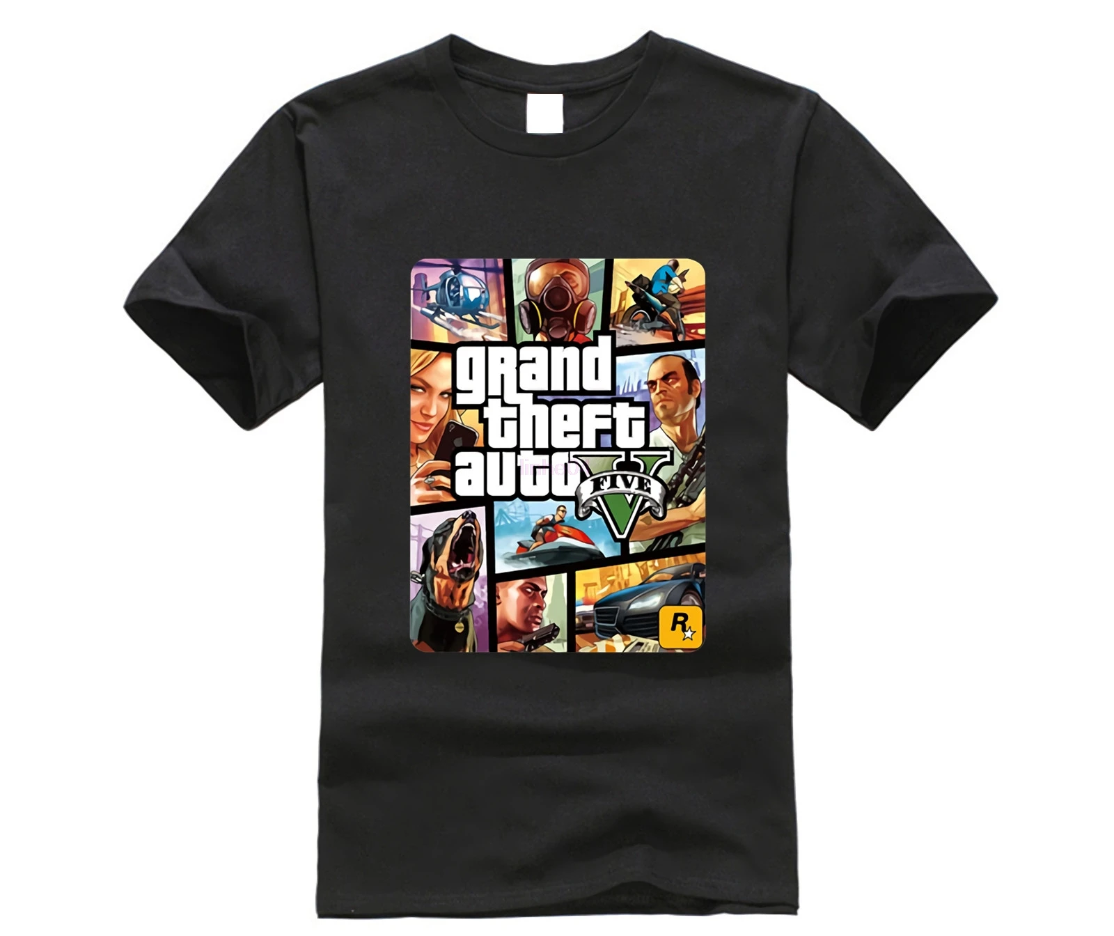 

Grand Theft Auto GTA T Shirt Men Street Long with GTA 5 T-shirt Men Famous Brand TShirts in Cotton Tees for Couples GTA5