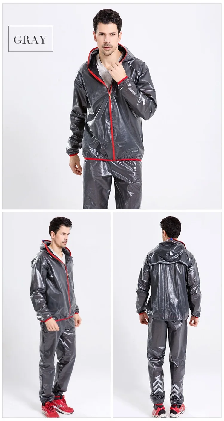 Combinaison imperméable pour cyclisme en plein air, veste de vélo avec bande  réfléchissante et pantalon, offre spéciale - AliExpress