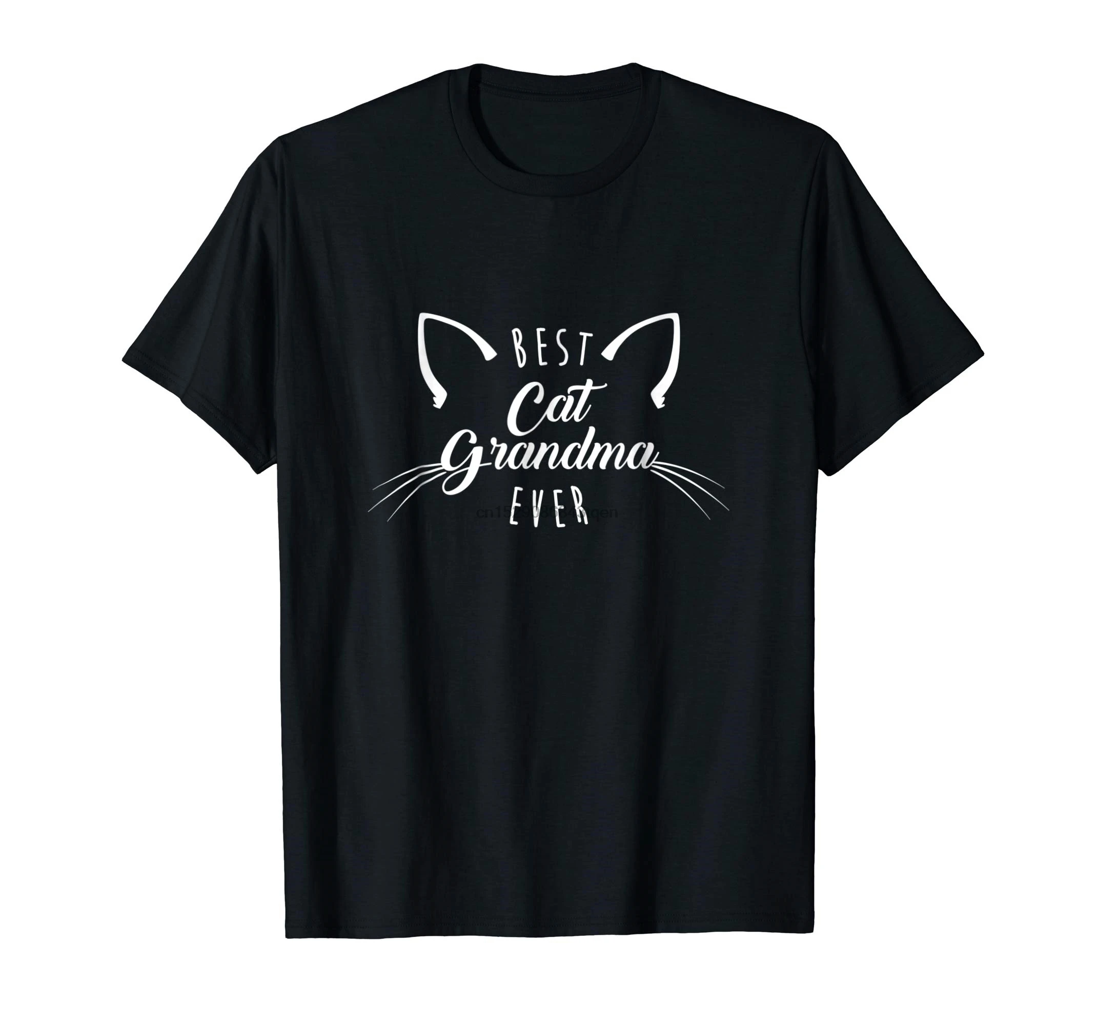 Best Cat Grandma Ever Funny Cats Lady Family Gift T-Shirt
