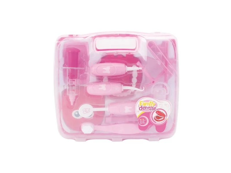 

Children Doctor Nurse Oral Little Dentist Play House Toy Set Model Echometer Doctor Set Suitcase