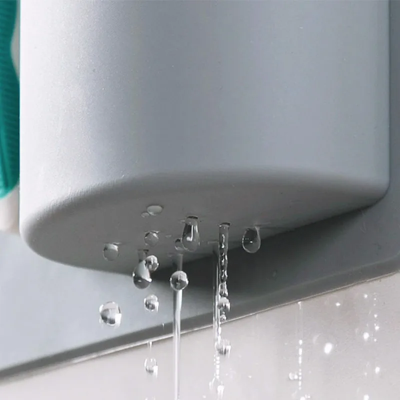 Punch-Free Toothbrush Holder Wall-Mounted Storage Box Washing Tooth Holder Bathroom Razor Rack