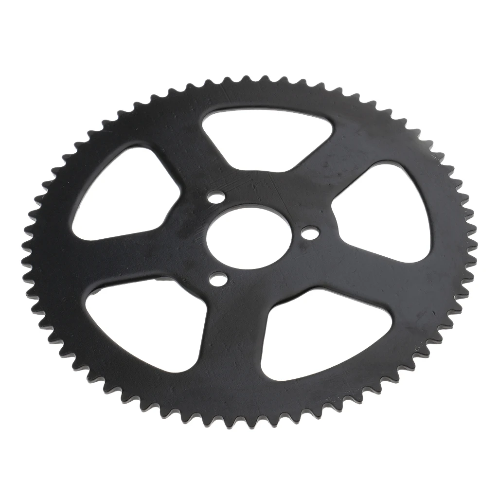 High quality Black 68T 68 Teeth Rear Sprocket for 25H 6mm Chain 47cc 49cc Mini Pocket Quad Bike