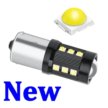 

100PCS New 1156 BA15s 7506 P21W R10W R5W LED Car Turn Signal Brake Light Tail Lamp Auto Rear Reverse Bulb Daytime Running Light